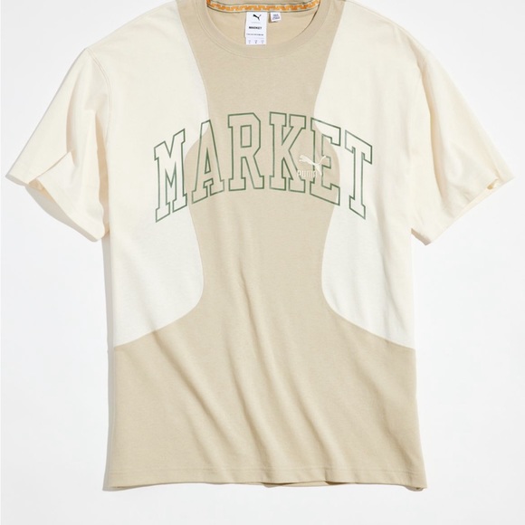 Uo x puma contrast market dead stock  tee - Picture 3 of 8